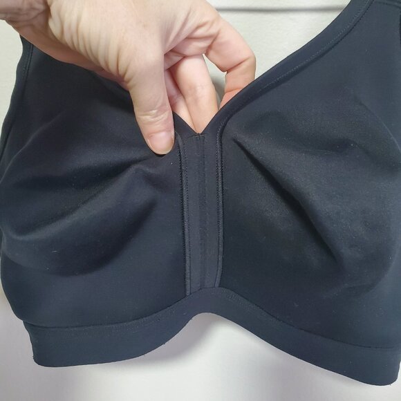 SOMA Embraceable Wireless Unlined FC Full Coverage Bra Black Women's 36DDD 36F - Picture 4 of 11